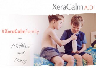 #XeraCalmFamily with Matthew and Harry