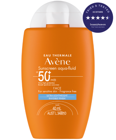 avene sun face fluid