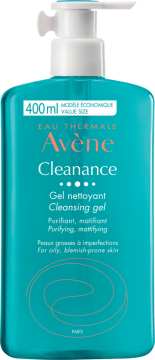 Eau Thermale Avène Cleanance Gel Nettoyant 400 ml