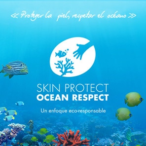 Nuestro compromiso SKIN PROTECT OCEAN RESPECT