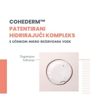 Cohederm - patentirani sastojak za dugotrajnu hidraciju kože