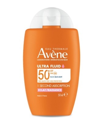 AVÈNE apsauginis fluidas nuo saulės ULTRA FLUID RADIANCE SPF 50