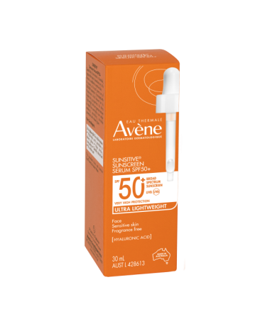 Sunscreen Serum SPF50+ box