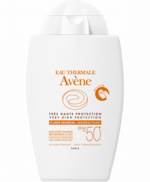 Eau Thermale Avène - Mineralni fluid za zaščito pred soncem SPF 50+