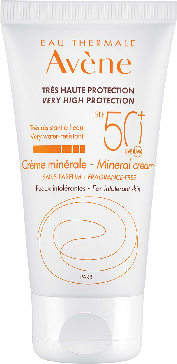 Avène Haute Protection Solaire Crème Minérale SPF50+ sans filtre