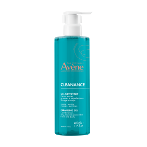 Gel rửa mặt cho da dầu mụn Eau Thermale Avène CLEANANCE Cleansing Gel 200/400ml làm sạch sâu bụi bẩn, giảm bã nhờn 