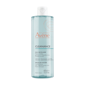 Nước tẩy trang cho da dầu mụn Eau Thermale Avène CLEANANCE Micellar Water 400ml làm sạch bụi bẩn bã nhờn, lớp trang điểm