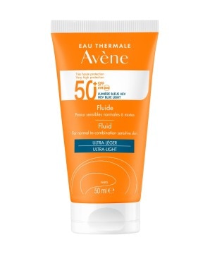 Kem chống nắng Eau Thermale Avène UV V.H Protection SPF50+ 50ml giúp bảo vệ da khỏi tia UVA và UVB cho da thường, hỗn hợp