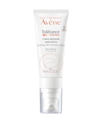 Kem làm dịu da Eau Thermale Avène TOLERANCE Control Soothing Recovery 40ml giúp làm giảm tình trạng mẩn đỏ cho da kích ứng 
