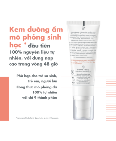 Kem dưỡng ẩm Eau Thermale Avène TOLERANCE Hydra-10 Hydrating Fluid 40ml giúp bảo vệ, làm dịu da cho da thường, da hỗn hợp