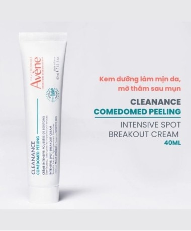  Kem dưỡng làm mờ vết thâm mụn Eau Thermale Avene Cleanance Comedomed Peeling 40ml 