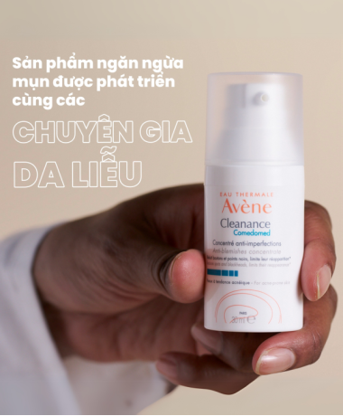 Gel giảm mụn Eau Thermale Avène CLEANANCE Comedomed 30ml giúp giảm nhờn, làm mờ các vết thâm đỏ và ngăn ngừa vi nhân mụn