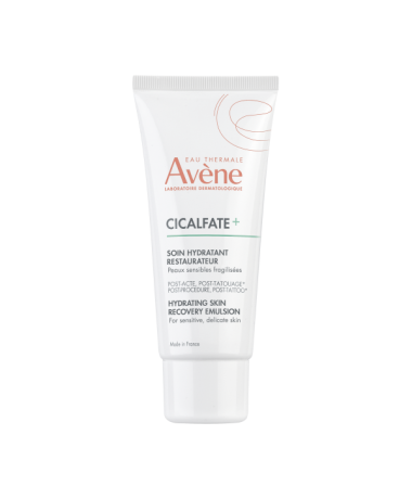 Sữa dưỡng phục hồi Eau Thermale Avène CICALFATE+ HYDRATING SKIN REPAIRING EMULSION 40ml giúp làm dịu da 