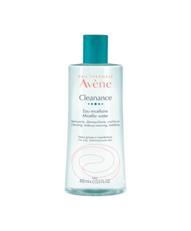 Nước tẩy trang cho da dầu mụn Eau Thermale Avène CLEANANCE Micellar Water 100ml làm sạch bụi bẩn bã nhờn, lớp trang điểm