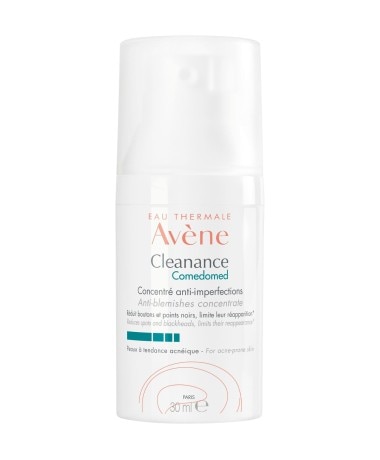Gel giảm mụn Eau Thermale Avène CLEANANCE Comedomed 30ml giúp giảm nhờn, làm mờ các vết thâm đỏ và ngăn ngừa vi nhân mụn