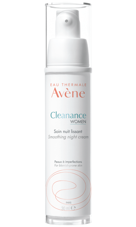 Avène cleanance women smoothing night cream 30ml - Lyskin