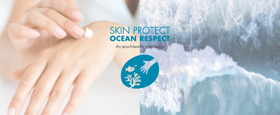 Skin Protect, Ocean Respect. A Key Commitment